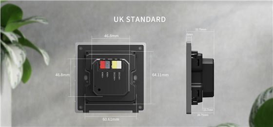 KNX Smart Wall Switch V8 Z8 Series Smart Laffey