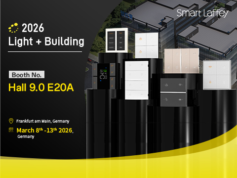 Smart Laffey at Light + Building 2026 | Smart Switch & KNX Solutions