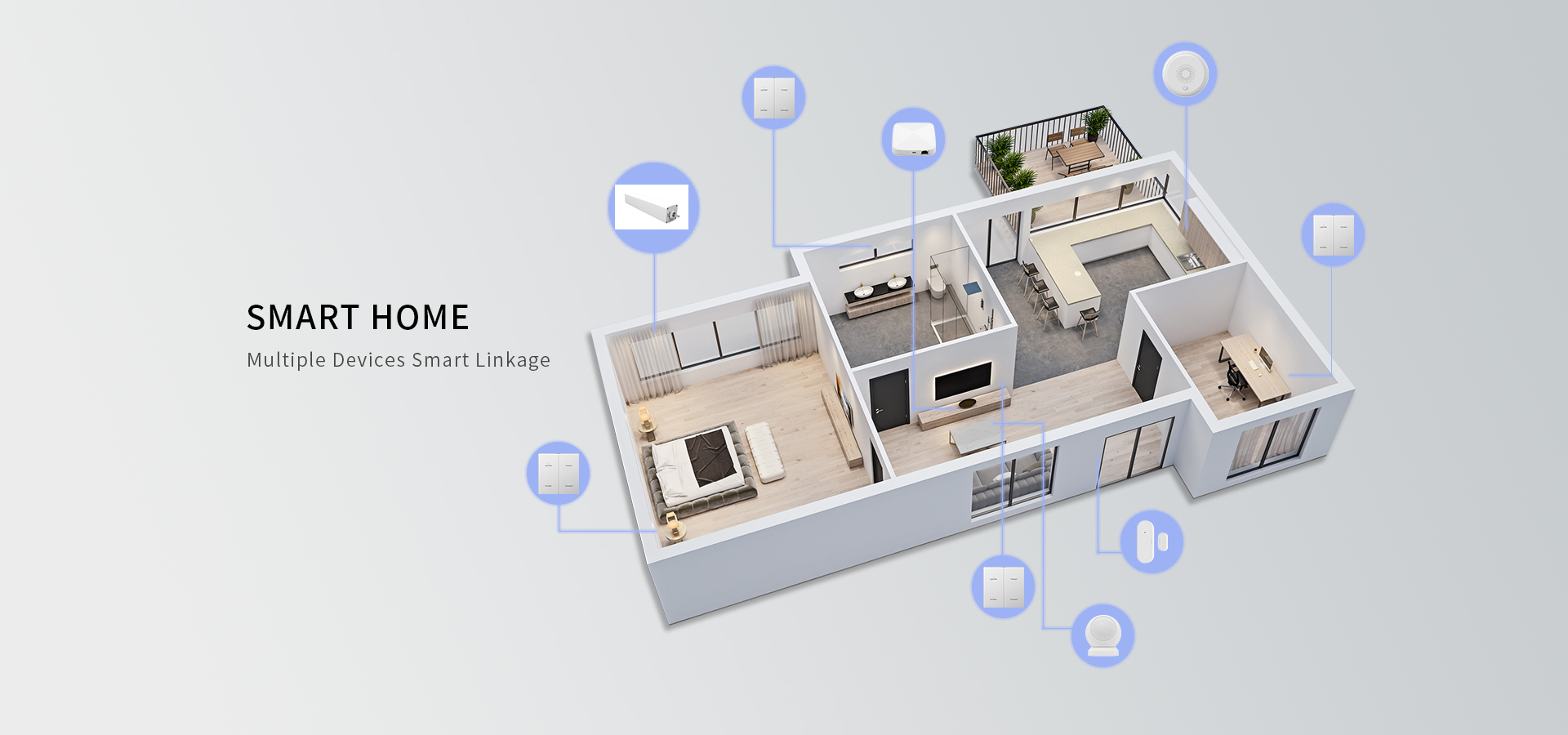 metal smart wall switch