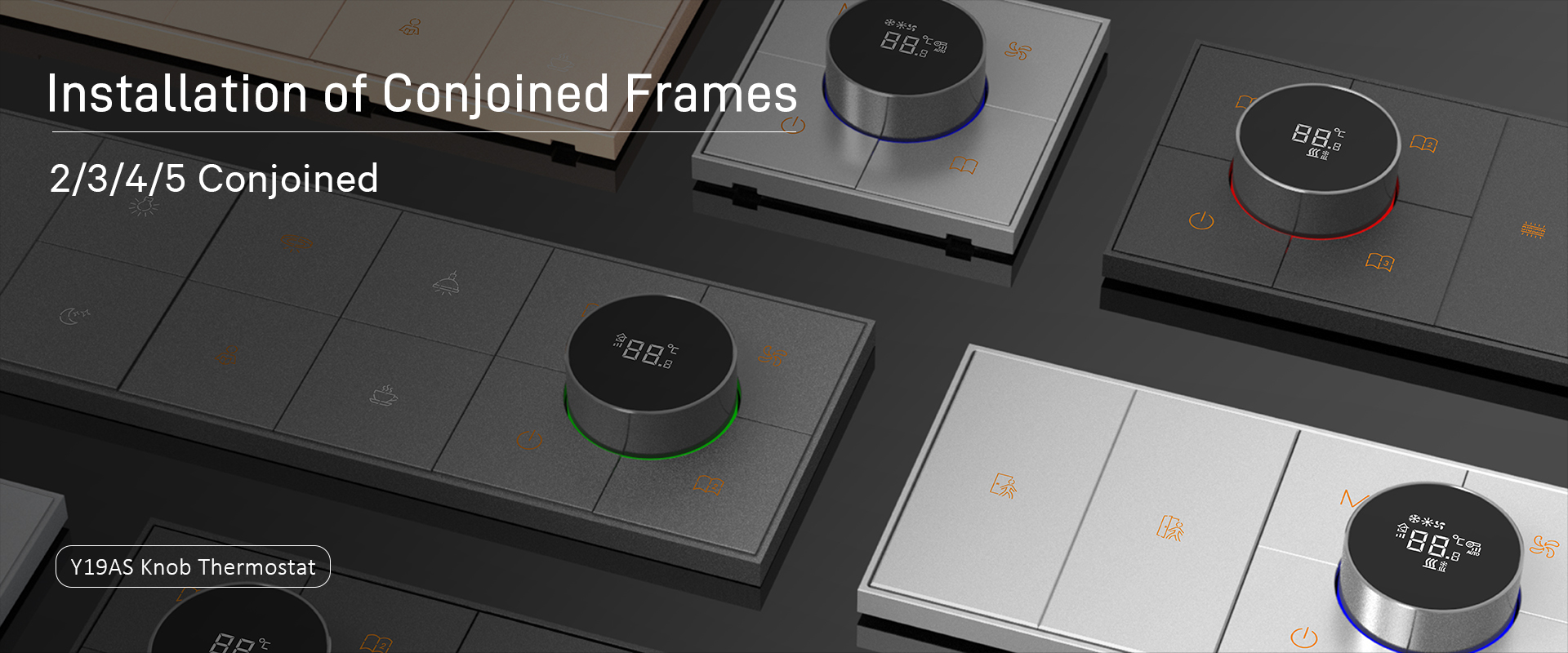 KNX HVAC Controller for Hotel and Smart Building Projects